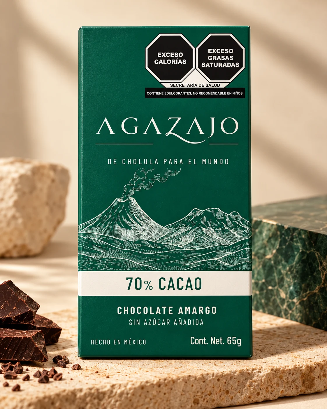 Barra Agazajo 70% cacao